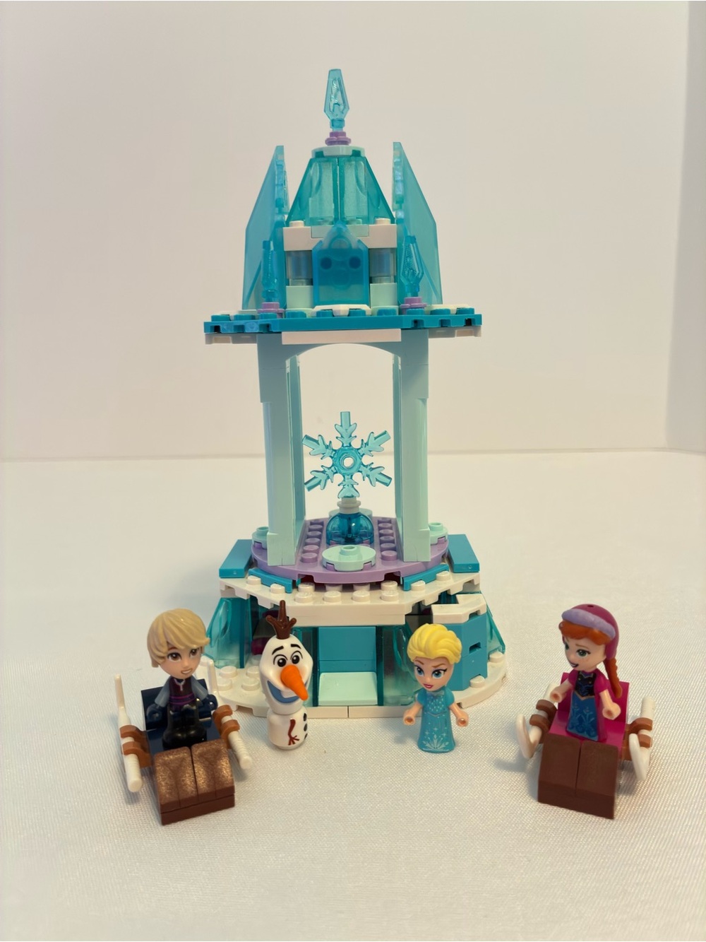 Lego Disney Frozen Anna and Elsa's Magical Carousel #43218 Retired - Picture 2 of 8